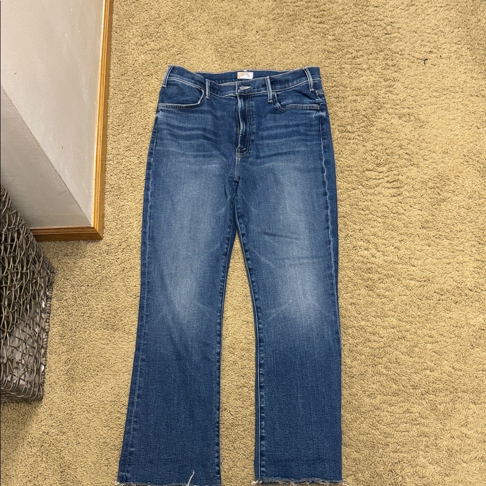 MOTHER The Hustler Ankle Fray